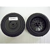 Set of 2, Original FSP Craftsman, Poulan, Husqvarna Lawn Mower Wheels 180775 by Craftsman