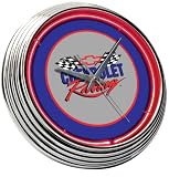 Chevy Racing Neon Clock