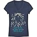 STAR WARS Collage Girls Jr Navy