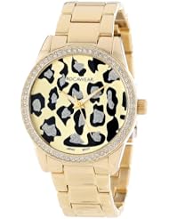 Rocawear Womens RL0110G1-046 Stylish Bracelet Enamel Bezel Watch