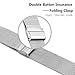 Apple Watch Band W Metal Clasp, Aerb Milanese Loop Stainless Steel Mesh Replacement Strap Wrist Band for Apple Watch & Sport & Edition - 38mm