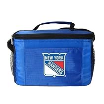 New NHL Hockey 2014 Team Color Logo 6 Pack Lunch Tote Bag Cooler - Pick Team (New York Rangers)
