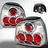 93-98 VOLKSWAGON GOLF GL CL HATCHBACK MK3 CHROME TAIL LIGHTS by Spec-D Tuning