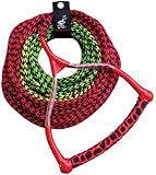 AIRHEAD AHSR-3, 3-Section Water Ski Rope with Radius Handle and EVA Grip