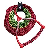 Kwik Tek 3-Section Water Ski Rope with Radius Handle and EVA Grip