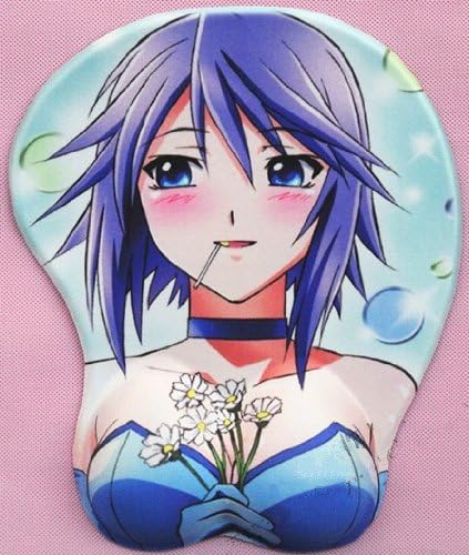 GED Rosario and Vampire Anime Sexy Girl Soft Big Breast 3d Silicon Mouse Pad 01