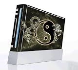 Ying Yang Decorative Protector Skin Decal Sticker for Nintendo Wii Console