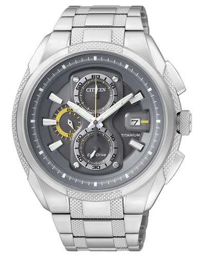 Citizen Herren-Armbanduhr Chronograph Super Titanium CA0200-54H Preisvergleich