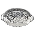Basket Weave Serving Dish