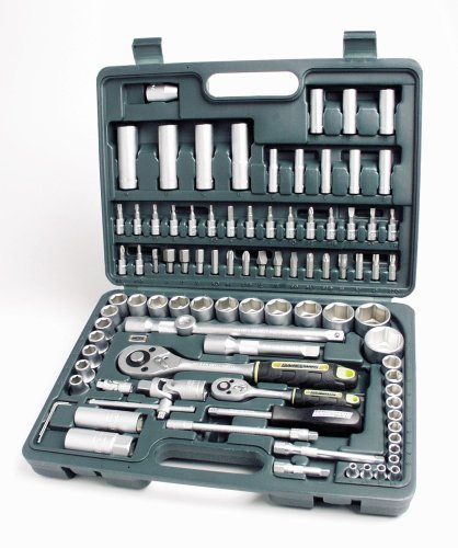 Mannesmann 2055-SL Steckschlüsselsatz 0,6 cm (0,25 Zoll) und 1/2 Zoll, Super Lock System, 94-teilig