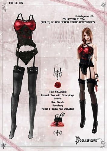 1/6 DOLLSFIGURE Sexy Camisole Set cc185ver2 by dollsfigure