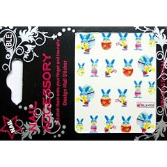 Nail Tattoos Ostern Easter, Water Decal BLE408