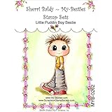 My-Besties Clear Stamps 4"X6"-Little Puddin Boy Bestie
