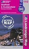 Sheffield and Huddersfield, Glossop and Holmfirth (OS Landranger Map Active)