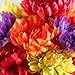 Factory Direct Craft Bright Mixed Spring Colored Artificial Mum Floral Bush for Floral Arranging, Crafting and Creating