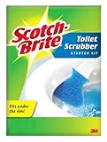 Scotch-Brite Disposable Toilet Cleaner Starter Kit, 1 Handle, 4 Refills