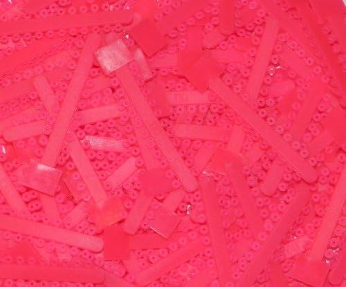 Orthodontic - Hot Pink - Ligature Ties - Dental - Elastic - Bands