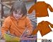 BMS Kinder Antarctic Fleece Pullover, orange