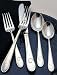 Waterford Ballet Ribbon 18/10 Stainless Steel 5-Piece Place Setting, Service for 1