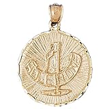 CleverEve's 14K Gold Pendant Golf Themed 4.8 - Gram(s)