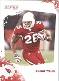 Beanie Wells - Arizona Cardinals - 2010 Score Football Card - NFL Trading Card in Screwdown Case