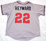 Jason Heyward Autographed Atlanta Braves Jersey W/PROOF, Picture of Jason Signing For Us, Top Prospect,