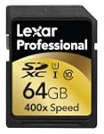 Lexar LSD64GCTBEU400 400X SDHC Class...