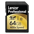 Lexar LSD64GCTBEU400 400X SDHC Class 10 UHS-I 65536 MB