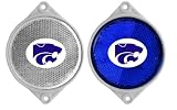 Bergamot Kansas State Wildcats Mailbox Reflector (Set of 2)