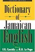 A Dictionary of Jamaican English