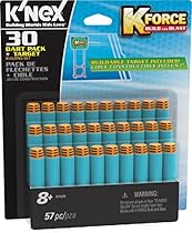 K'NEX K-FORCE - 30 Dart Pack + Target
