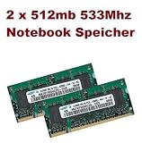 Produkt-Bild: 1 GB = 2x 512 MB RAM-Speicher Memory DDR2 f&uuml;r SAMSUNG NC10-anyNet N270BH, SAMSUNG R60-Aura T2330 Deesan, SAMSUNG M60-Aura T7500 Caralee, SAMSUNG R70-Aura T7300 Despina, SAMSUNG R55-Aura T5500 Clayton, SAMSUNG X11-Pro T7400 Reza, SAMSUNG R70-Aura T5250 Dosan, SAMSUNG R70-Aura T7500 Denet, SAMSUNG R70-Aura T7250 Diness, SAMSUNG R60-Aura T5450 Davu