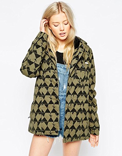 RVCA Printed Hooded Rain Mac 並行輸入品