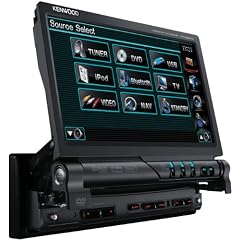 Kenwood KVT 526 Moniceiver (17,8 cm, Touch-Screen-Monitor, USB, 1-DIN) schwarz