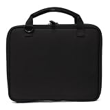 Averatec Buddy N1030EA1E-1 Carrying CaseCrown Premium Air Cell Padded Briefcase w/Air Cell Battery Protection (Black)
