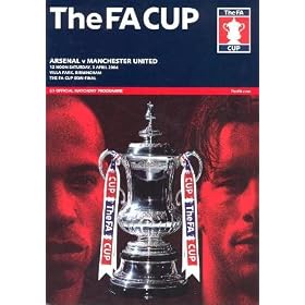 2004 FA Cup Semi Final programme Arsenal v Manchester United 03/04/2004