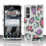 Motorola Droid 3 Verizon Full Diamonds Rhinestones Bling Crystal Designer H ....