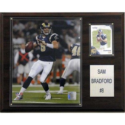NFL St. Louis Rams Sam Bradford Player Plaque