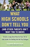 What High Schools Don't Tell You (And Other Parents Don't Want You toKnow): Create a Long-Term Plan for Your 7th to 10th Grader for Getting into the Top Colleges