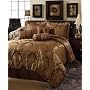 Central Park Revello Chocolate California King 7-Piece Comforter Set