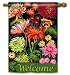 Autumn Garden Welcome Double Sided Standard House Flag
