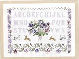 DMC 刺しゅうキット『ABC with Flowers and Rabbits』BK-880