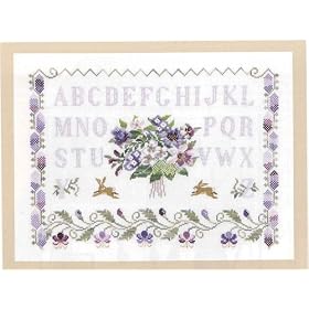 DMC �h���イ�L�b�g�wABC with Flowers and Rabbits�xBK-880