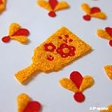 【送料無料】P-WORK/シール/年賀/もこもこ年賀シール 羽子板