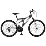 Pacific Chromium Men's Dual Suspension Mountain Bike (26-Inch Wheels)