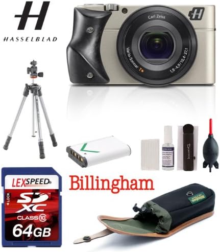 Hasselblad Stellar Camera Silver /Carbon Fiber Grip, Elegant Traveller Bundle