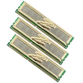 OCZ OCZ3G1600LV6GK DDR3 PC3-12800 1600 MHz Gold XTC 6GB Triple Channel Kits