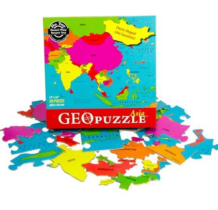 Childrens Toyshop  Toys : GeoPuzzle Asia