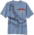 Timberland Boys 2-7 Timberland Organic Big Boot Print S/S Tee