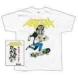 Anthrax - 80's Cartoon T-Shirt - Ships in ''24'' Hours!, Size: X-Large